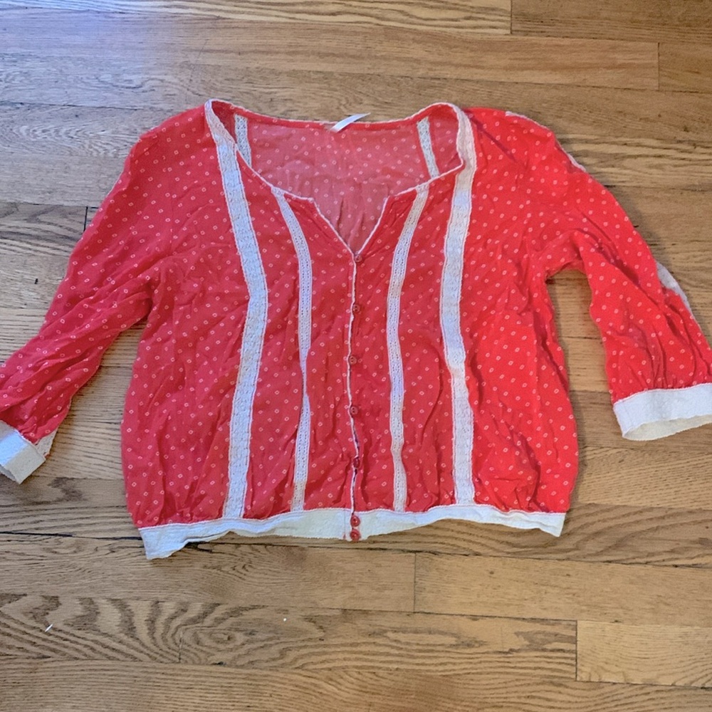 Free People Bohemian Top size medium